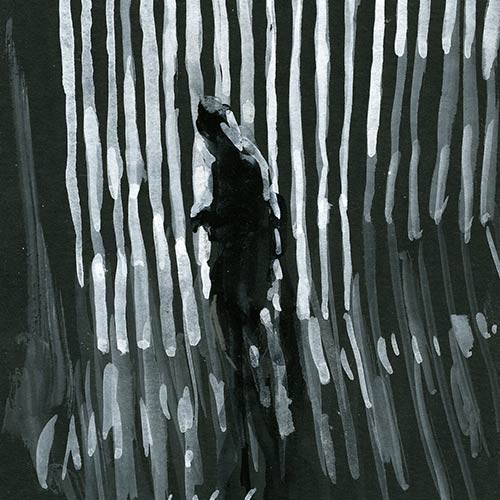 Coutts - Night Drawing 54, gouache