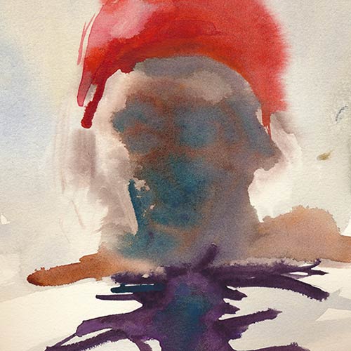 2011, Watercolour, 19 x 28cm