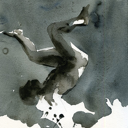 2011, Watercolour, 19 x 28cm