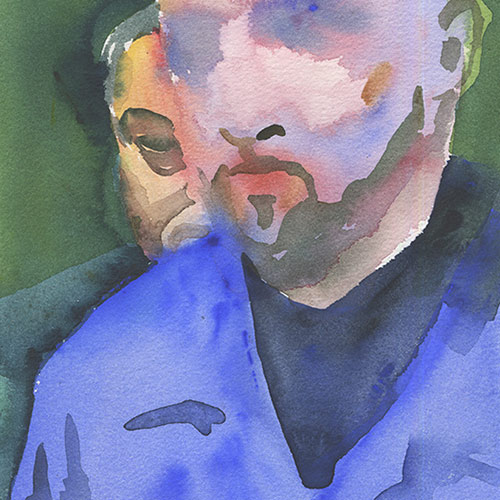 2011, Watercolour, 19 x 28cm