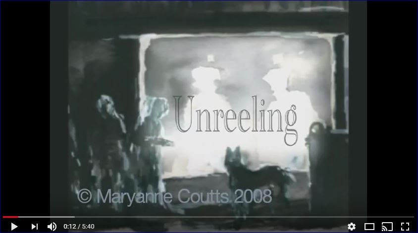 'Unreeling - animation, 2008